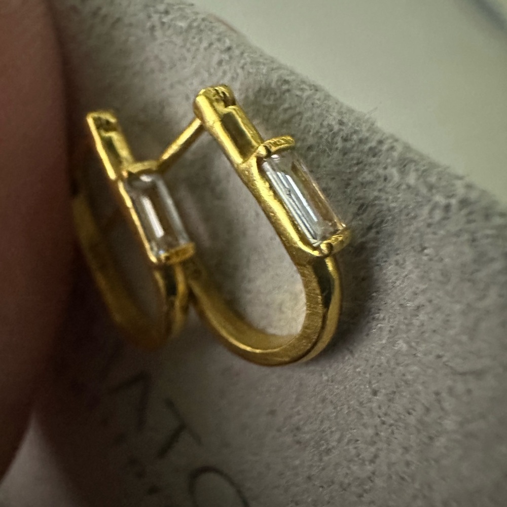 🆕 THATCH California Hazel Hoop Earrings - Picture 7 of 7